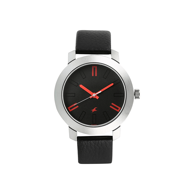 Fastrack 3120SL02 Quartz Analog Leather Strap Men’s Watch