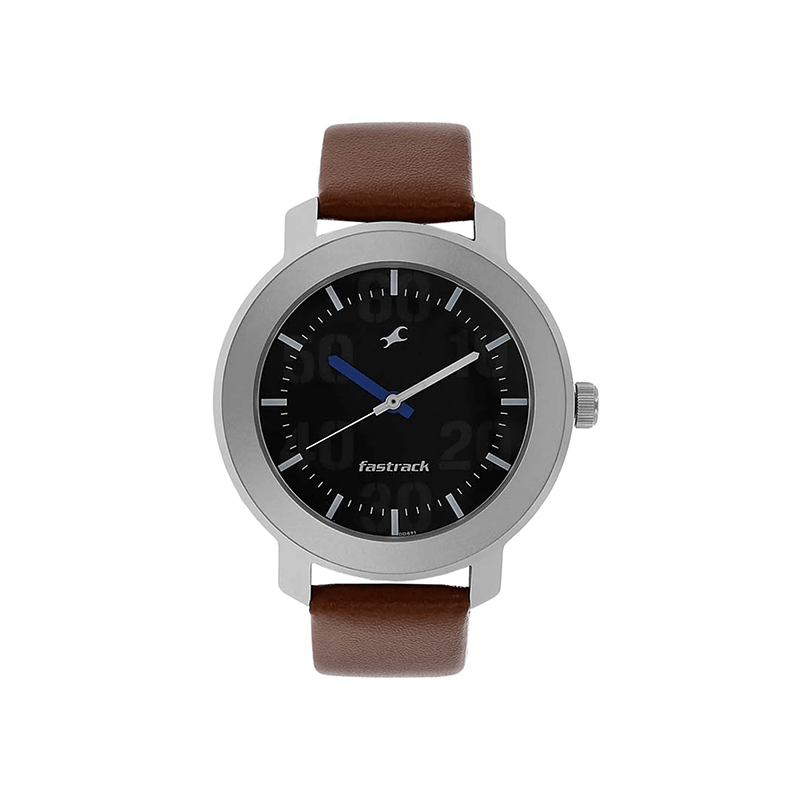 Fastrack 3121SL01 Quartz Analog Leather Strap Men’s Watch