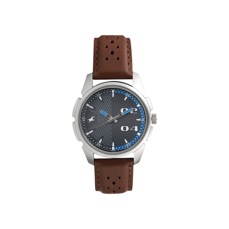 Fastrack Loopholes 3124SL06 Quartz Analog Leather Strap Men’s Watch