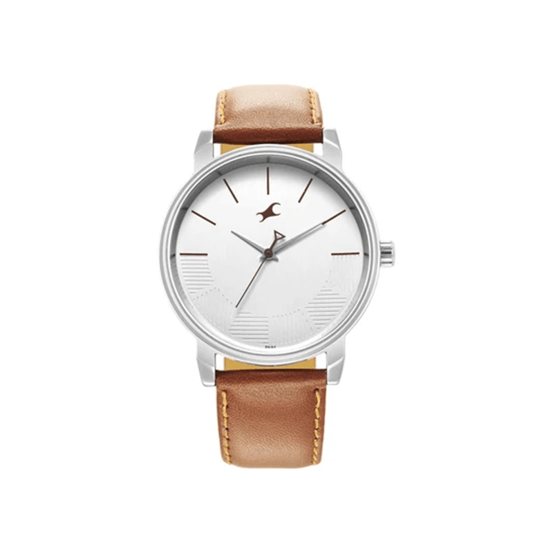 Fastrack Stunners 3291SL02 Quartz Analog Leather Strap Men’s Watch
