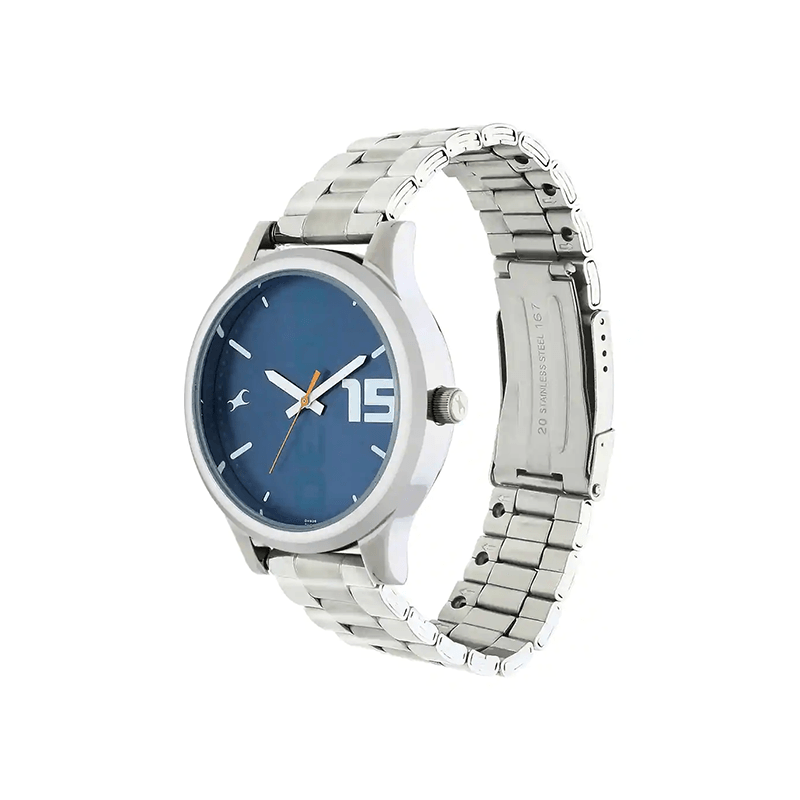Fastrack Bold 38051SM05 Quartz Analog Stainless Steel Strap Men’s Watch