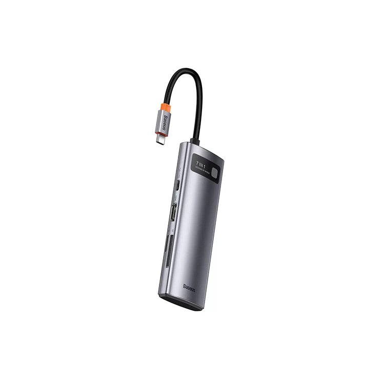 Baseus Metal Gleam Series/ Starjoy 7 in 1 Multifunctional Type-C Hub