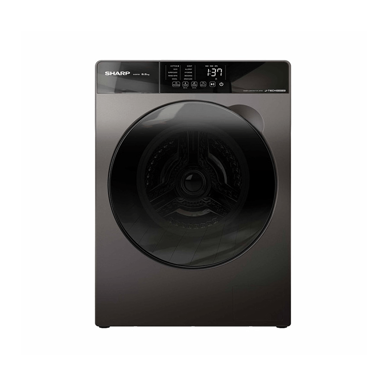 Sharp ES-FW85SG Front Loading Inverter Washing Machine - 8.5KG