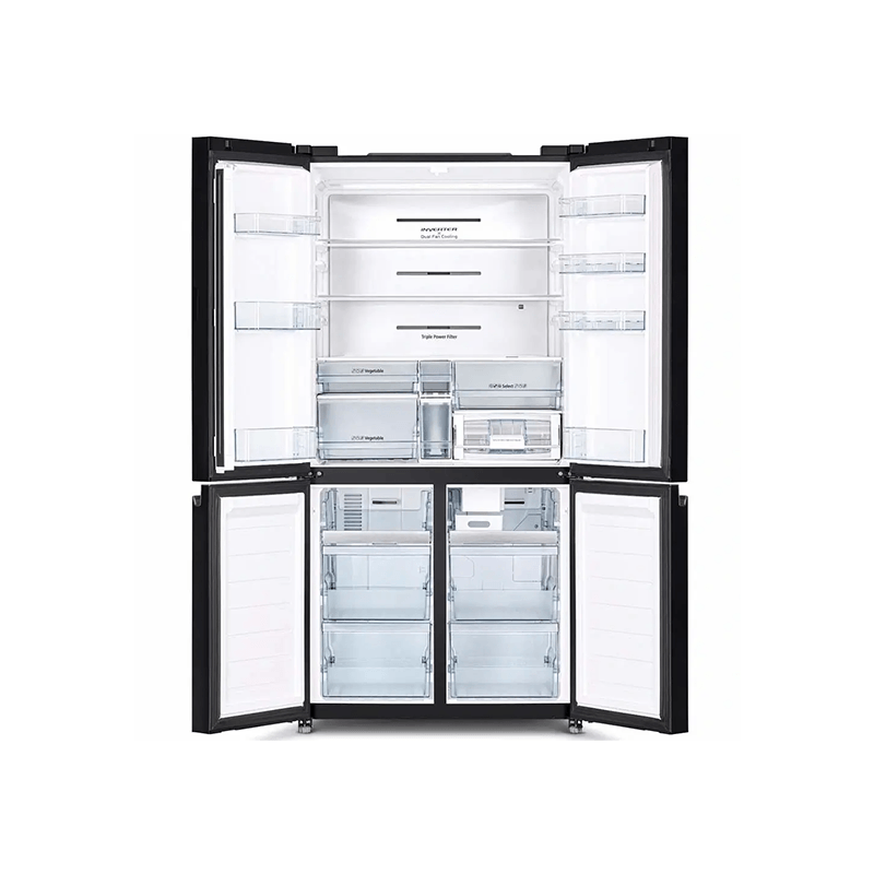 Hitachi R-WB640V0PB-TH-GBK 4 Door Refrigerator - 638L