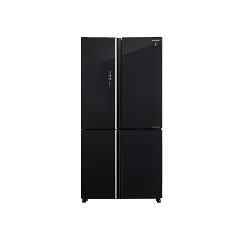 Sharp SJ-VX57PG-BK 4 Door Side by Side Refrigerator - 567L