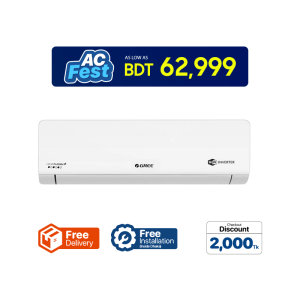 Gree GS-18XCOA1V Cosmo Split Inverter Air Conditioner - 1.5 Ton