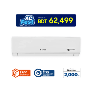 Gree GS-18XSMA4V Shimo Split Inverter Air Conditioner - 1.5 Ton