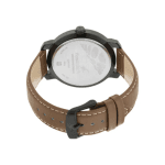 Fastrack Bare Basics 3246NL01 Quartz Date Analog Leather Strap Men’s Watch