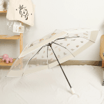 ChromaClarity 23-inch Color-Block Automatic Tri-Fold Umbrella