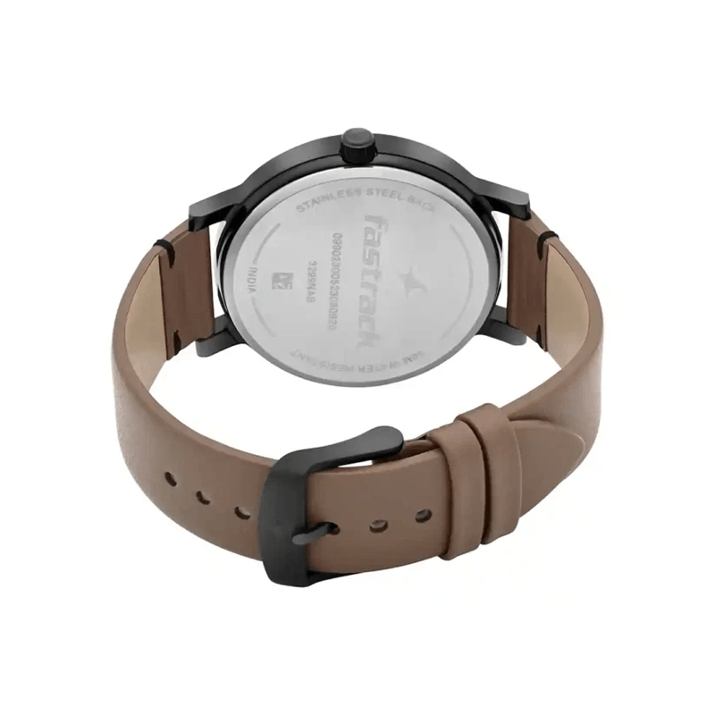 Fastrack Crush 3299NL01 Quartz Analog Leather Strap Men’s Watch