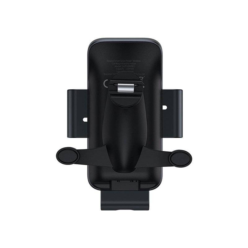 Baseus Smart Solar Power Wireless Car Mount Electric Holder