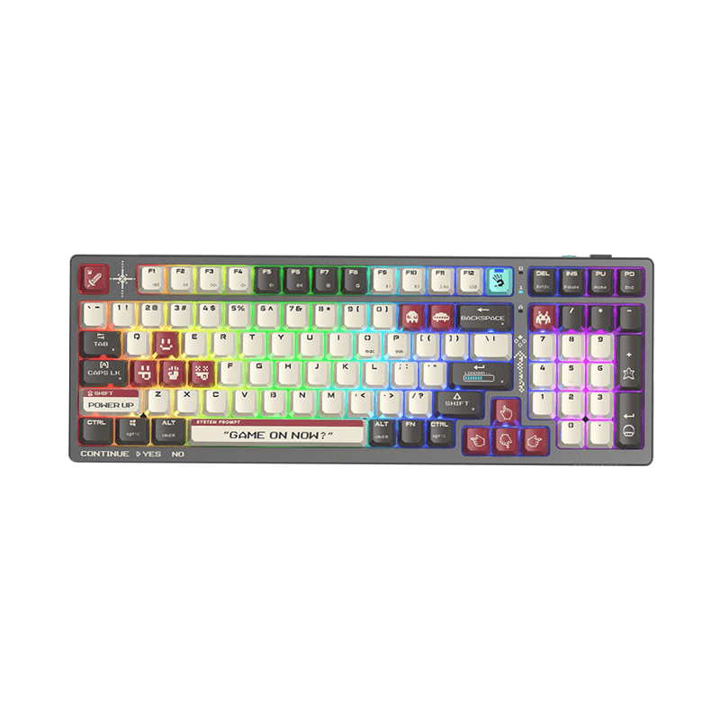 A4TECH Bloody WS98 Tri Mode Wireless RGB Mechanical Keyboard