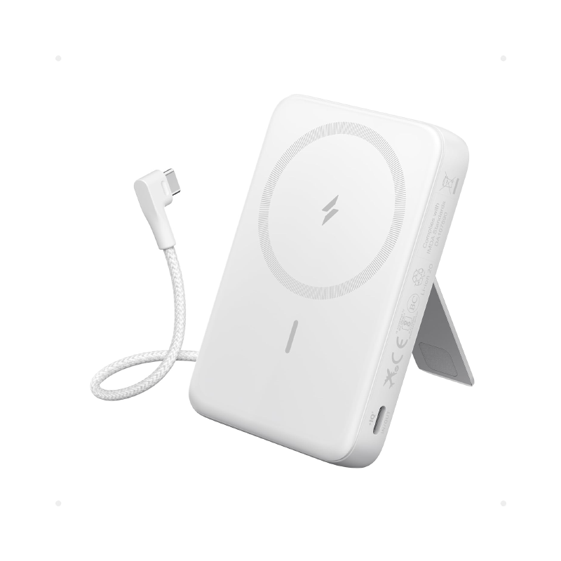Anker Zolo 30W Magnetic Power Bank With Type C Cable -10000mAh