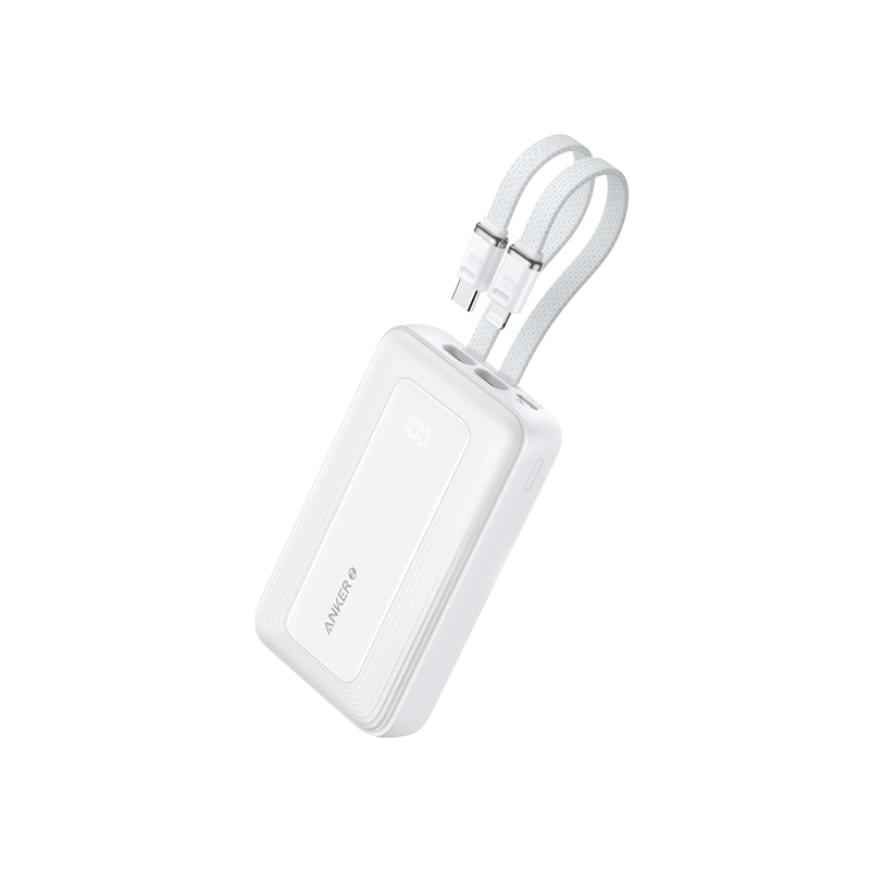 Anker Zolo A1681 30W Power Bank with Type-C & Lightning Cables - 20000mAh