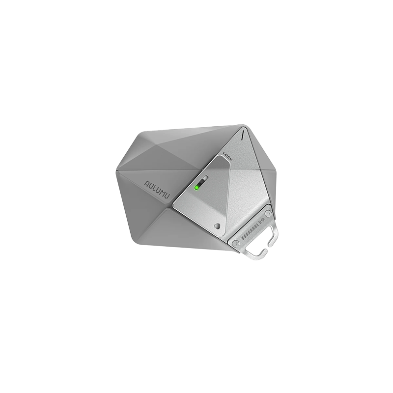 Aulumu Lock & Lanyard Geometric Case for AirPods Pro 3