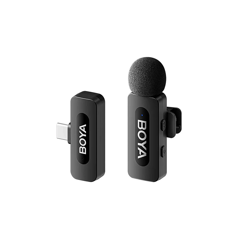 BOYA BY-V10 V2.0 Ultracompact 2.4GHz Type-C Wireless Microphone