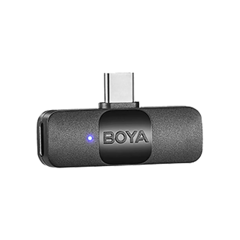 BOYA BY-V20 V2.0 Ultracompact Wireless Lavalier Microphone for Type-C Device