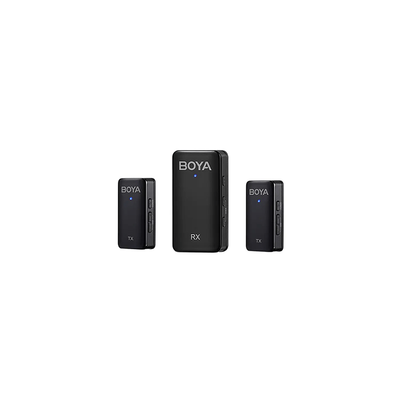 BOYA Wmic5-M2 Ultracompact 2.4GHz Dual-Channel Wireless Microphone