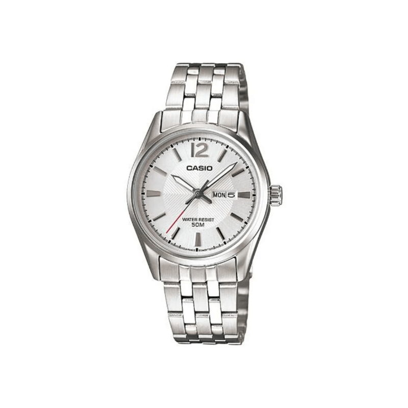 Casio Enticer LTP‑1335D‑7AVDF Analog Stainless Steel Women’s Watch