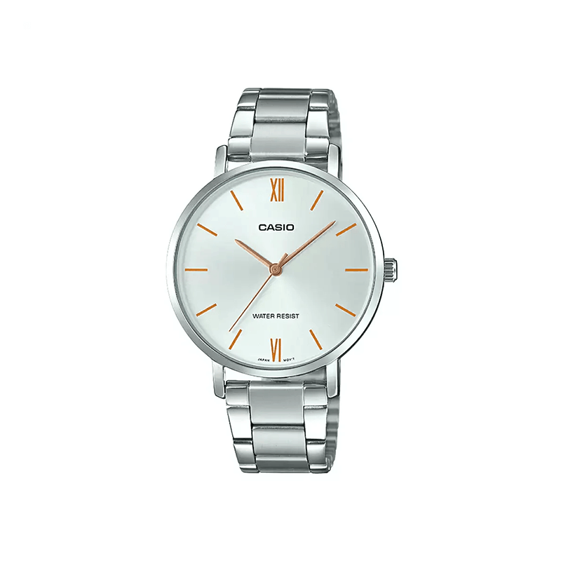 Casio Enticer LTP-VT01D-7B Analog Stainless Steel Women’s Watch