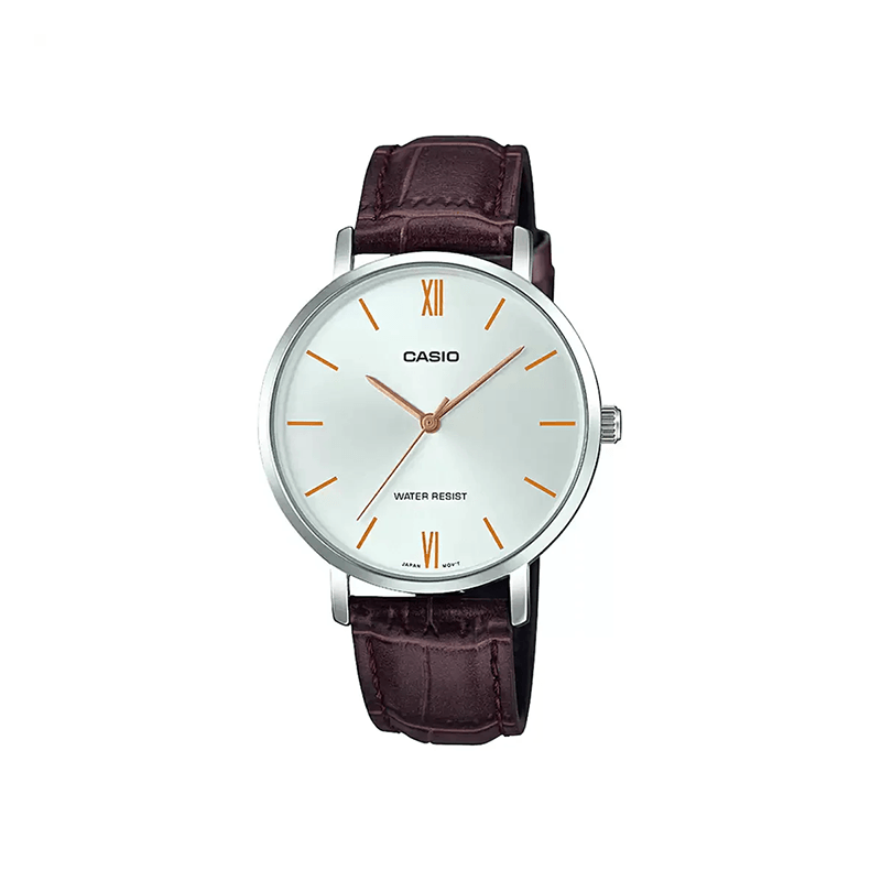 Casio Standard LTP-VT01L-7B2 Leather Strap Women's Watch