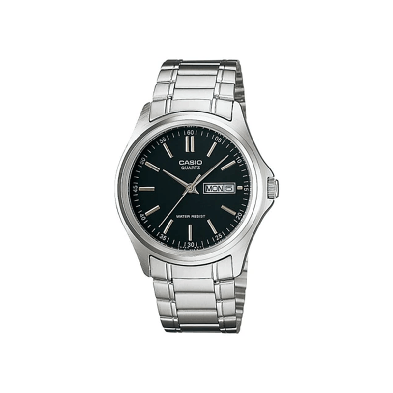 Casio Standard MTP-1239D-1ADF Date Stainless Steel Men's Watch