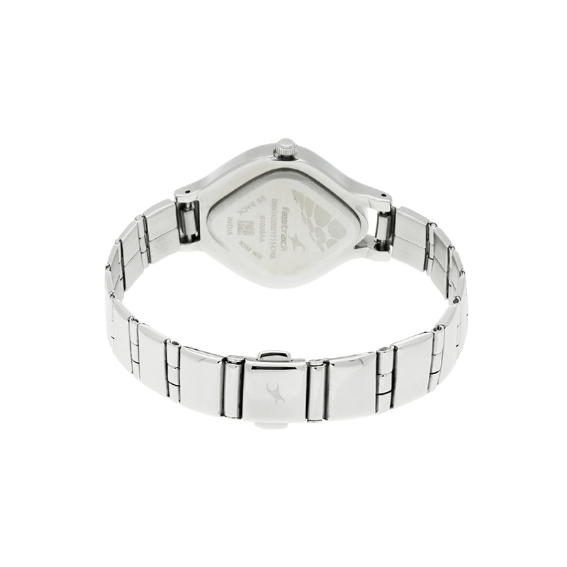 Fastrack Quartz 6109SM03 Stainless Steel Strap Women's Watch