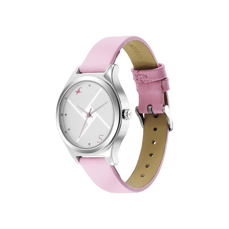 Fastrack Stunners 6152SL08 Leather Strap Women's Watch
