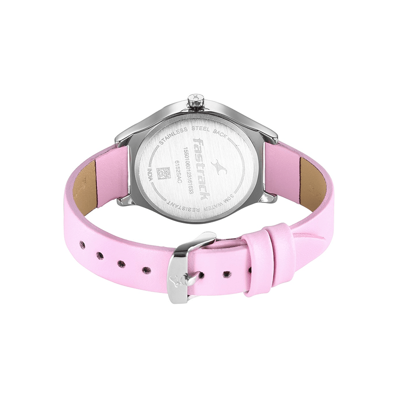 Fastrack Stunners 6152SL08 Leather Strap Women's Watch