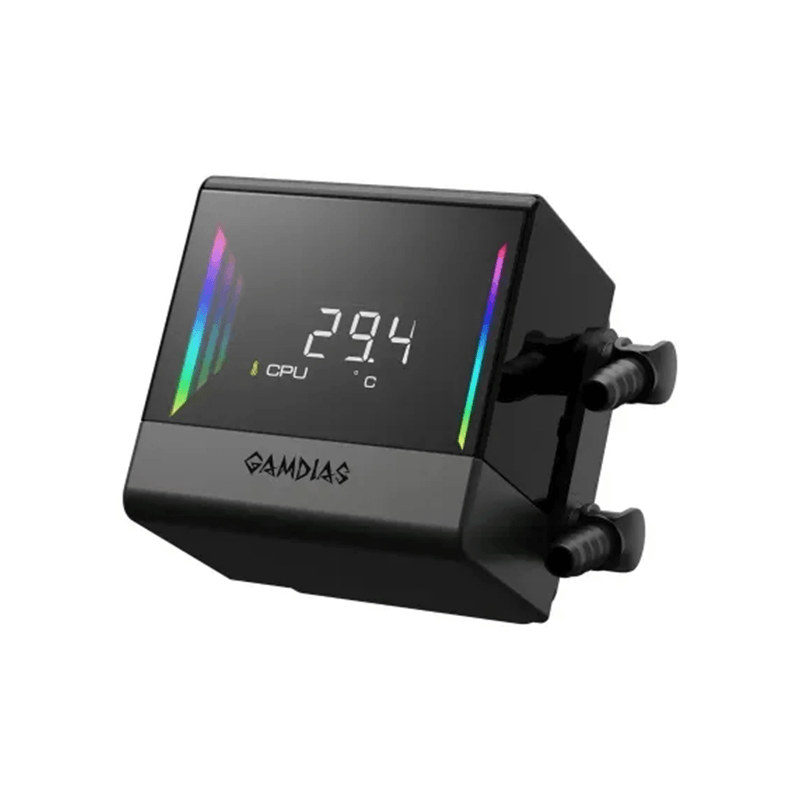 Gamdias CHIONE E4-360 V2 360mm ARGB AIO Liquid CPU Cooler With Display