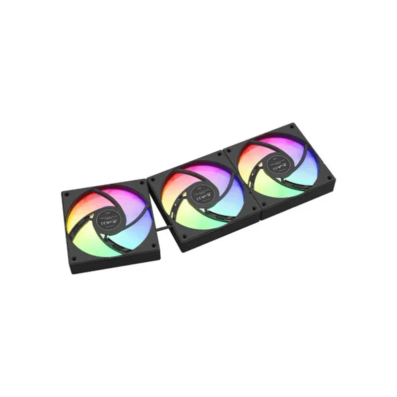 Gamdias CHIONE E4-360 V2 360mm ARGB AIO Liquid CPU Cooler With Display