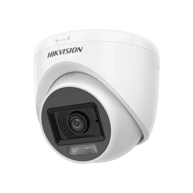 Hikvision DS-2CE76D0T-LPFS 2MP Dual Light Audio Fixed Turret Camera