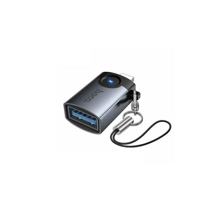 Hoco UA46D 2-in-1 OTG Adapter Lightning & Type-C to USB Converter