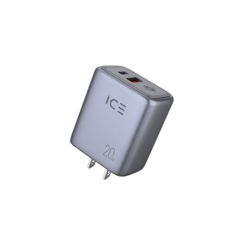 ICE Dual Port Fast Charging Adapter - 20W