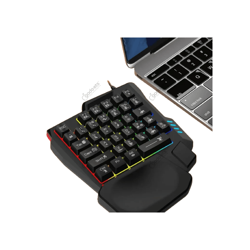 Jedel K601 Single Hand Wired Gaming Keyboard