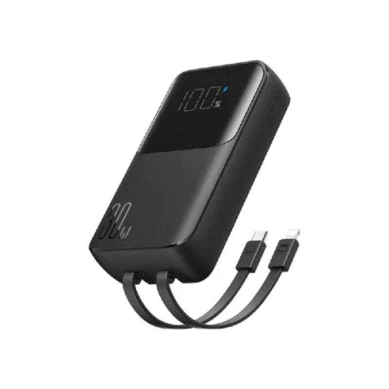 Joyroom JR-PBC06 30W Dual Cable Mini Power Bank - 10000mAh
