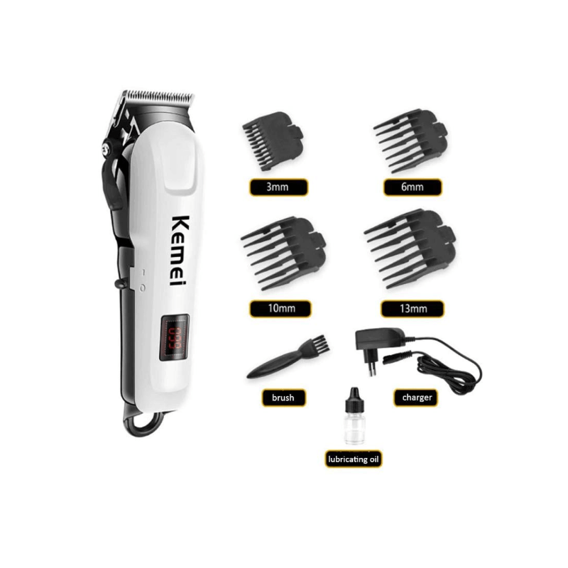 Kemei KM-809A Rechargeable Electric Trimmer