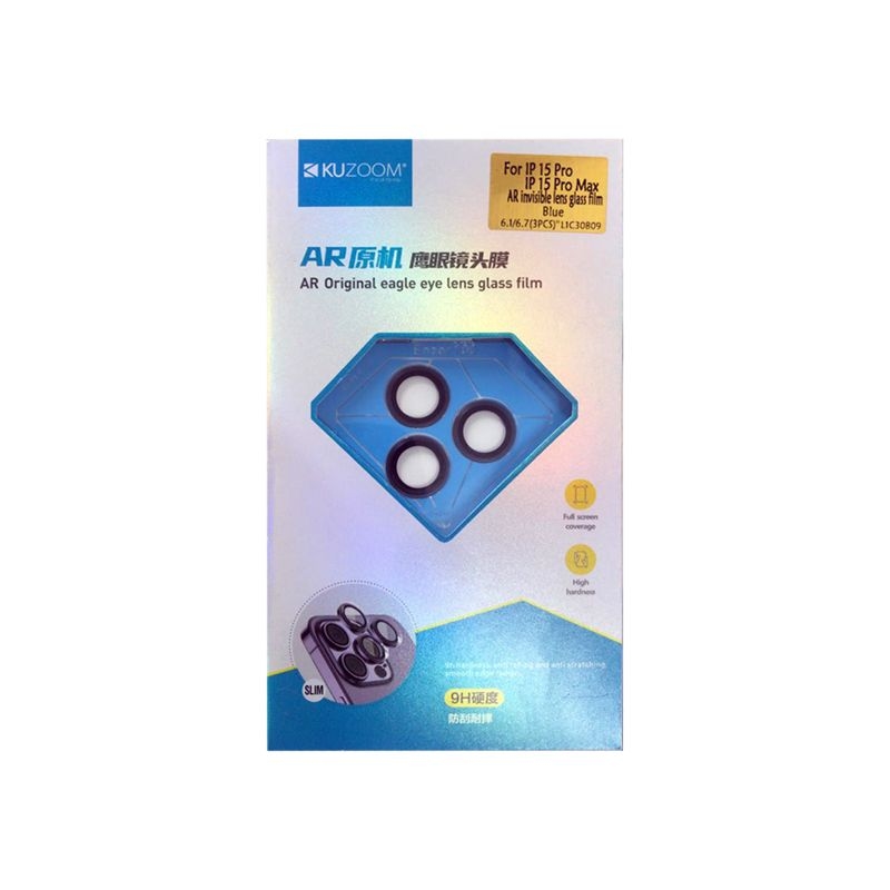 Kuzoom Lens Protector for iPhone 15 Series