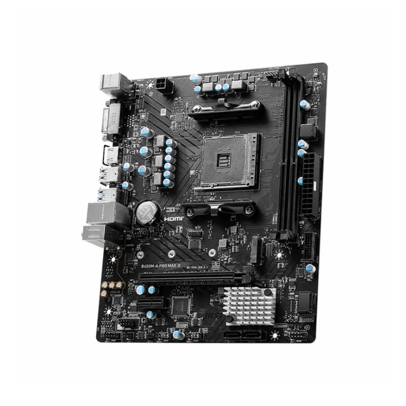 MSI B450M-A PRO MAX II AMD AM4 Micro-ATX Motherboard