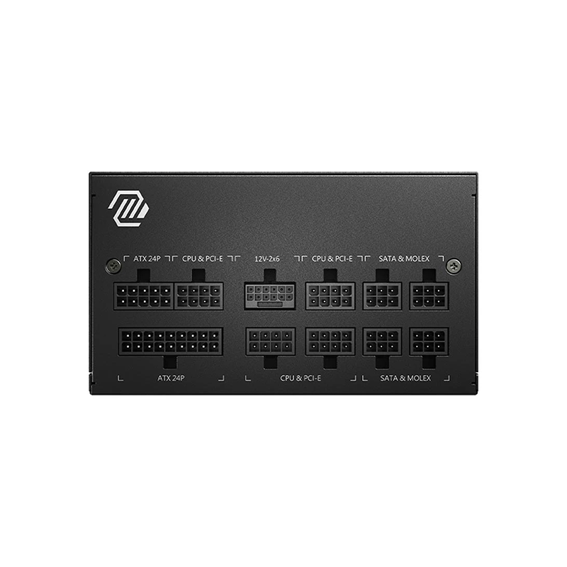 MSI MAG A750GL PCIE5 750W 80 Plus Gold Full Modular Power Supply
