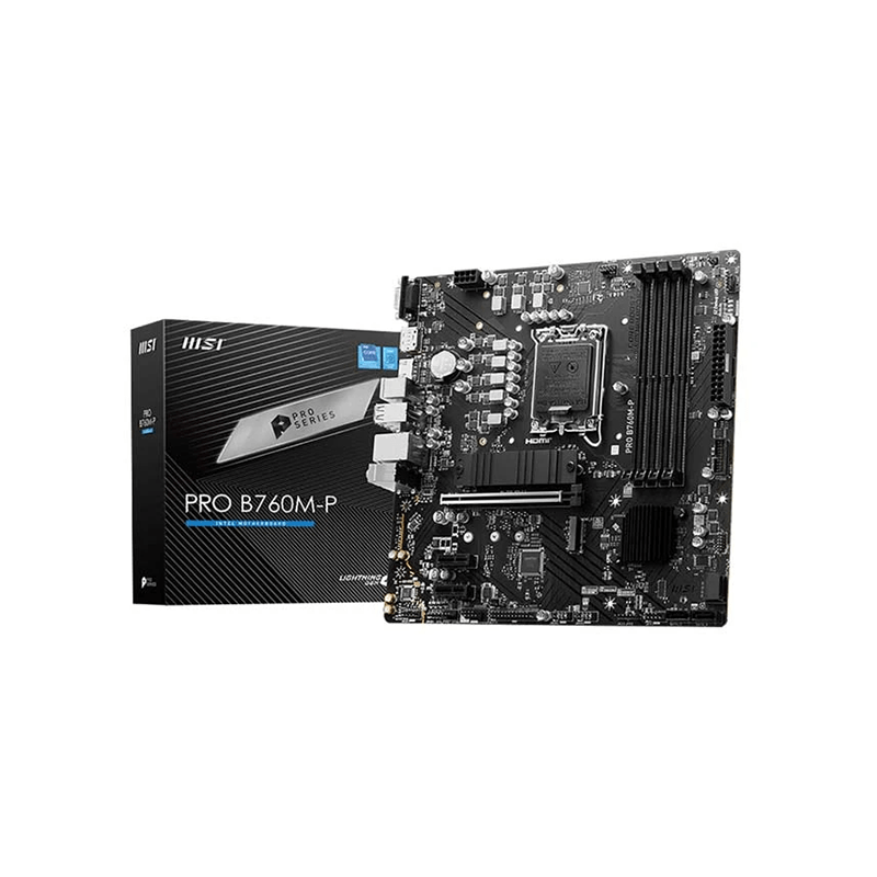 MSI PRO B760M-P DDR5 ATX Motherboard