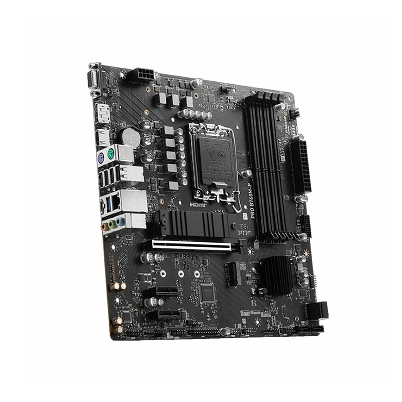 MSI PRO B760M-P DDR5 ATX Motherboard