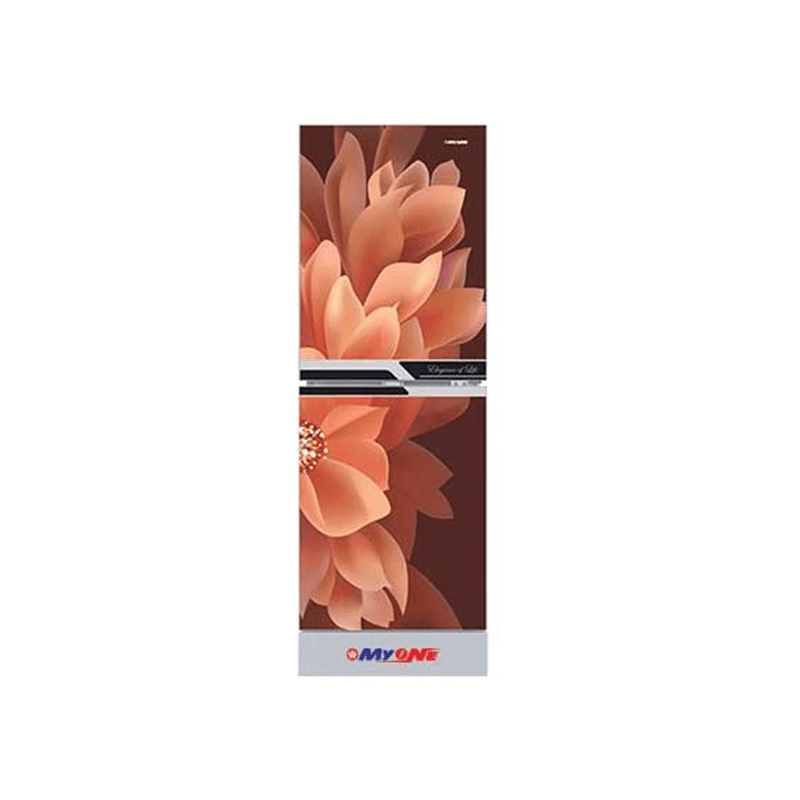 MyOne MY-2E6G Dahlia Black Full Match Refrigerator - 256L