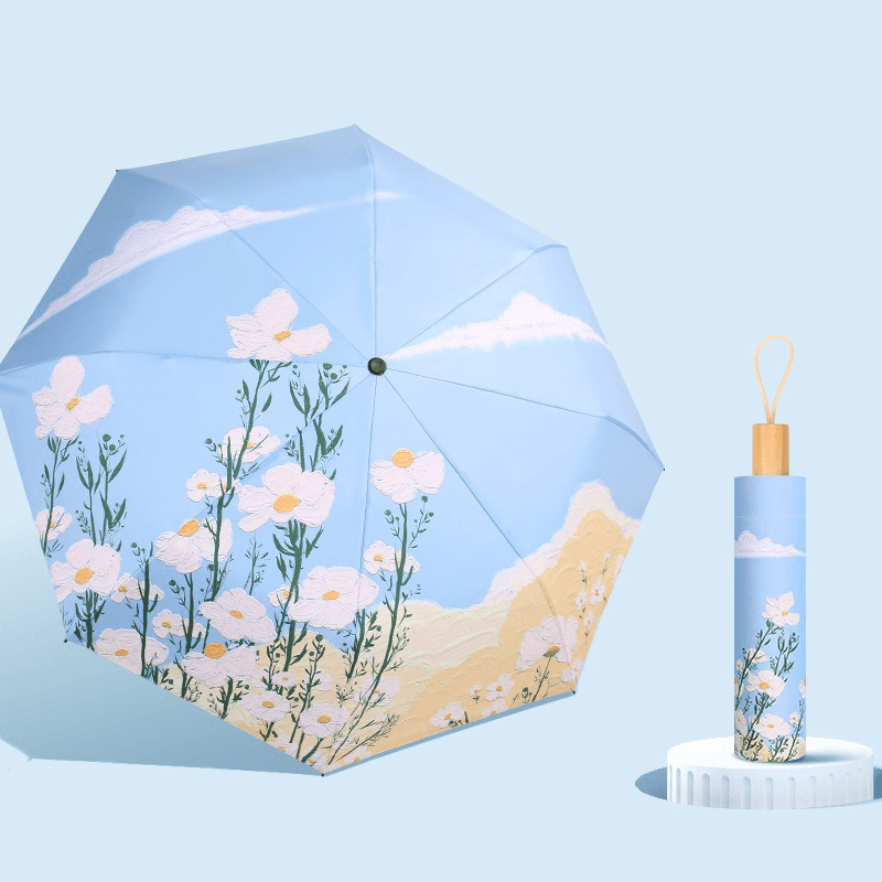 Aura Dawn Premium 8-Rib Auto-Open Umbrella