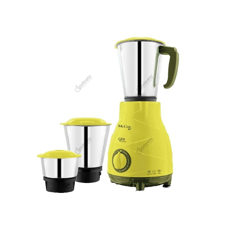 McCoy Gem Emerald 3 Jars Mixer Grinder - 500W
