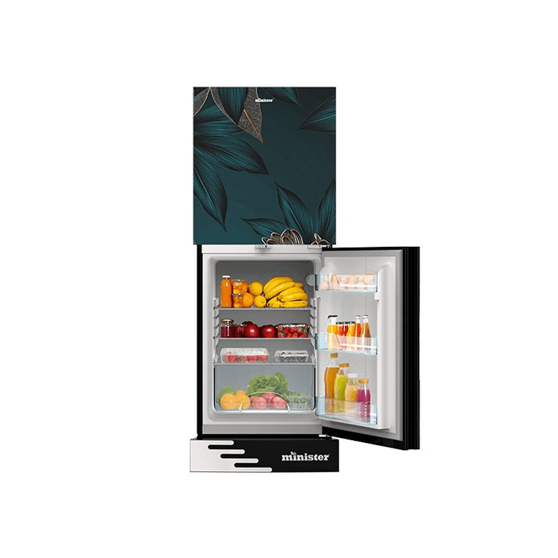 Minister M-224 EL Bold Flower Refrigerator - 224L
