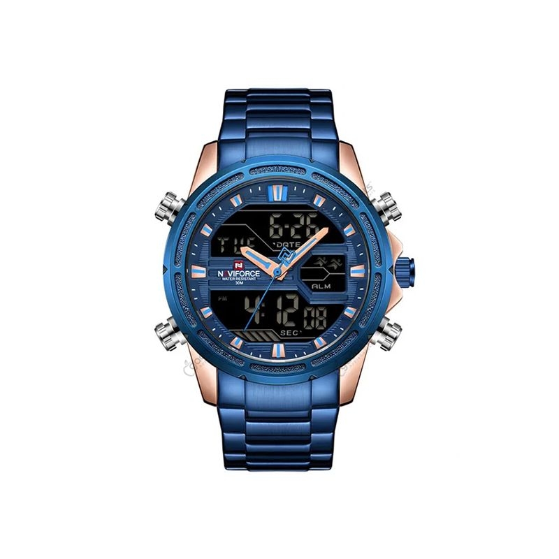 NAVIFORCE NF9138 Analog-Digital Dual Movement Men’s Watch