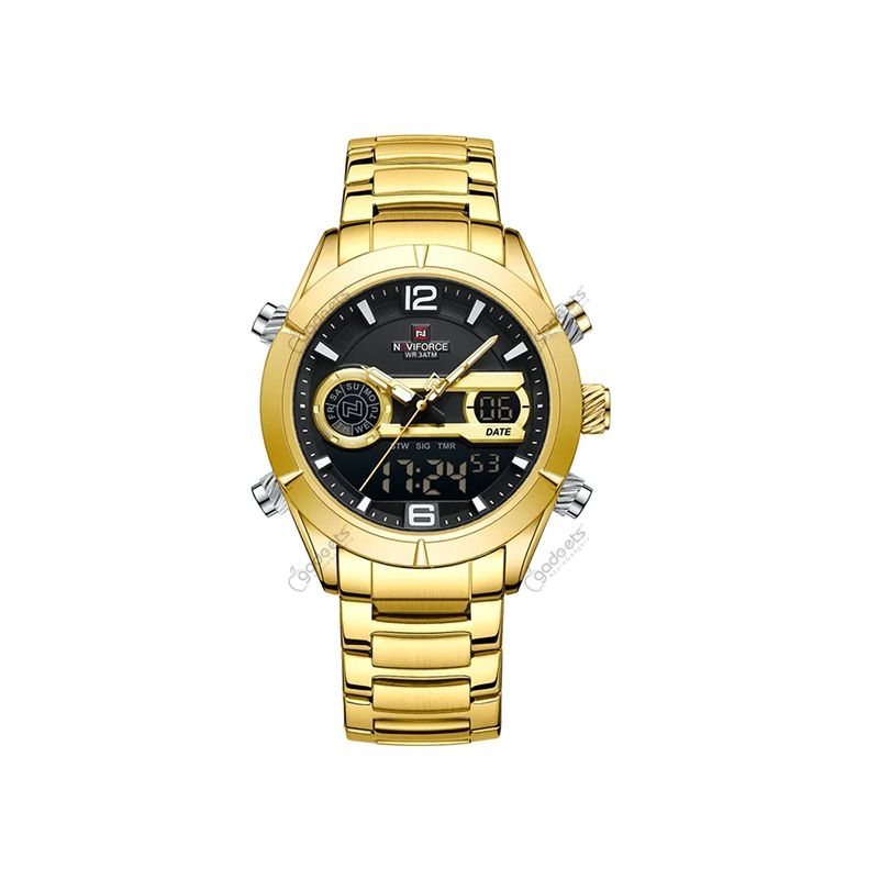 NAVIFORCE NF9232 Quartz Dual Display Men’s Watch