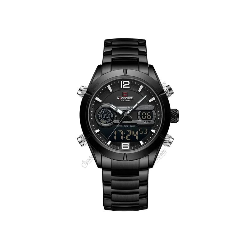 NAVIFORCE NF9232 Quartz Dual Display Men’s Watch