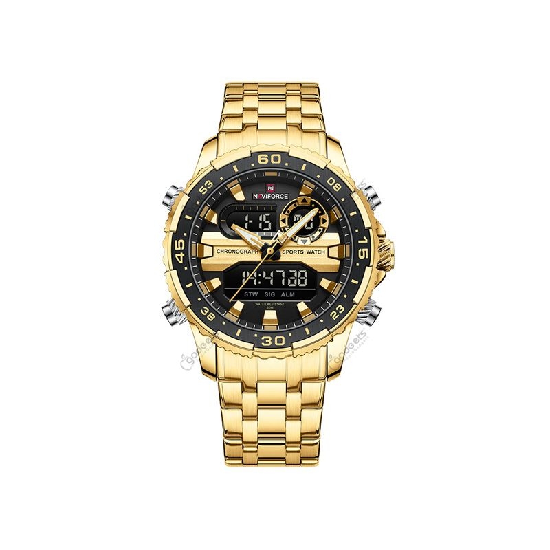 NAVIFORCE NF9234 Multi-Function Dual-Display Men’s Watch